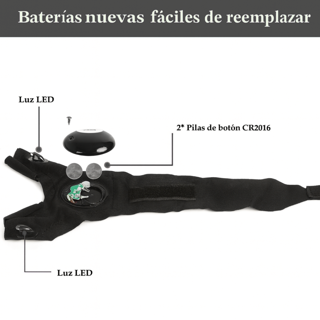 Guantes Led